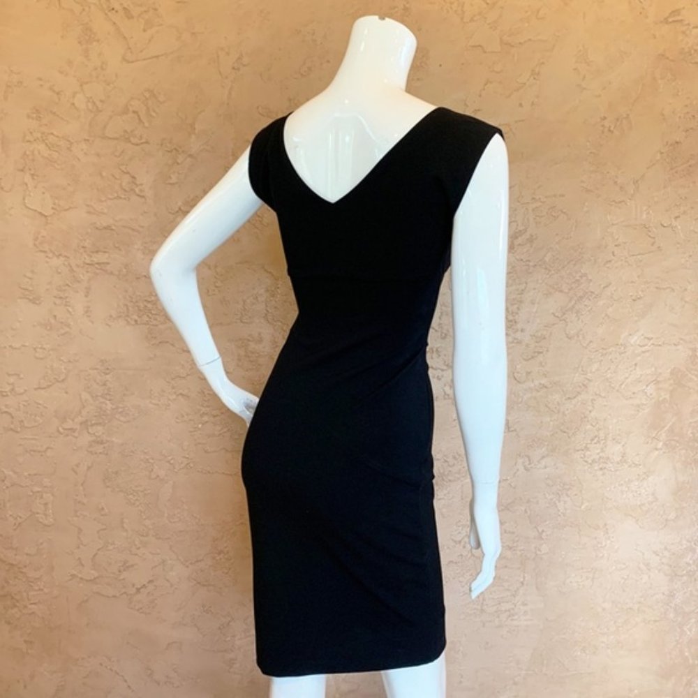 Diane Von Furstenberg Jori Black Sheath Dress 2 View 6